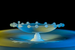 kokosmelk en kleurgels