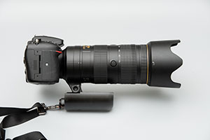 handgreep voor de Nikkor AF-S 70-200mm f/2.8E op maat gemaakt voor mijzelf
