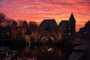 zonsopkomst Koppelpoort - Amersfoort